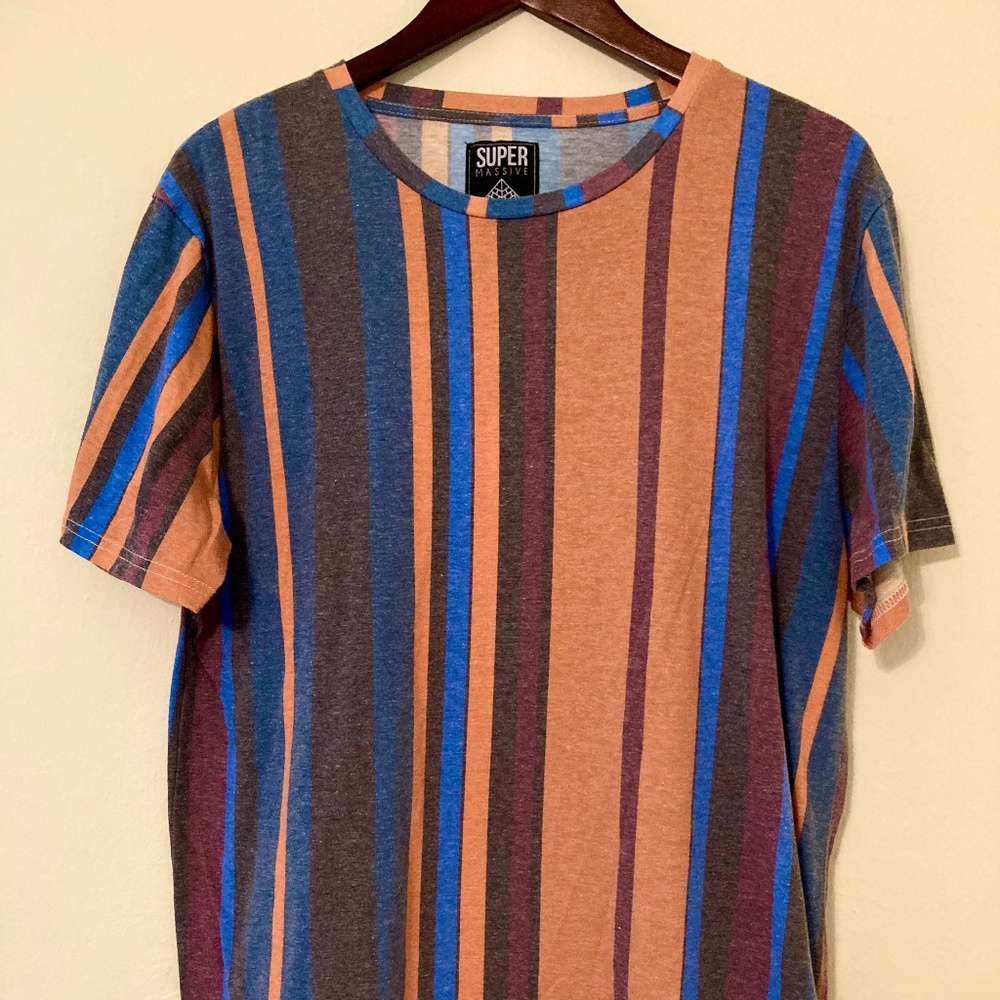 Super Massive Abstract Stripes Unique Design Shirt